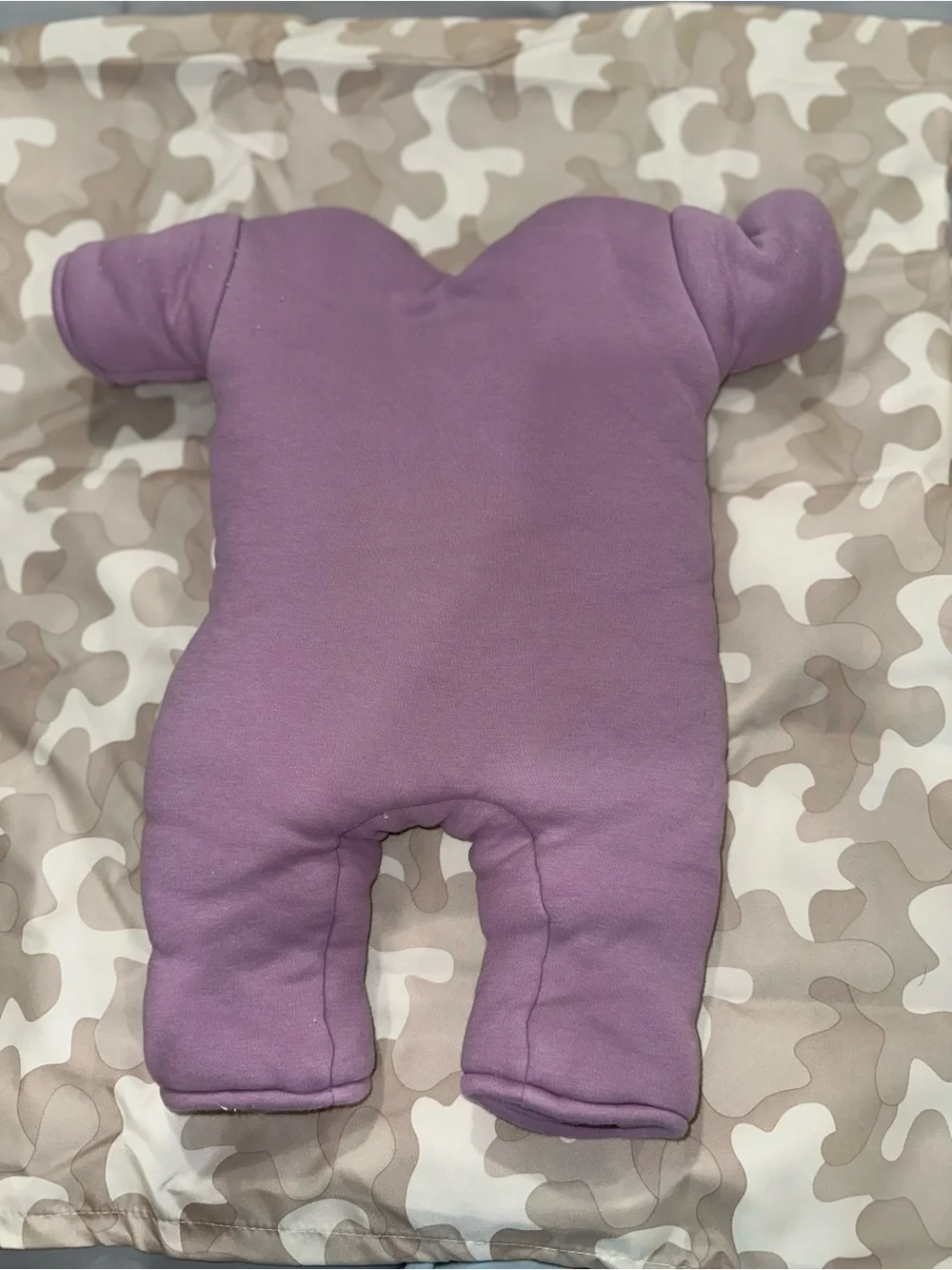 Halo Magic Sleepsuit in Lavender with White Trim